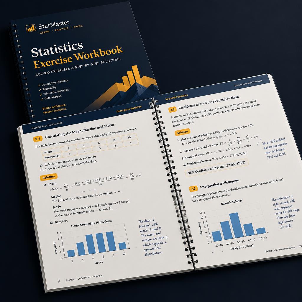 Mockup del cuaderno de ejercicios resueltos